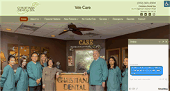 Desktop Screenshot of christianadentalspa.com